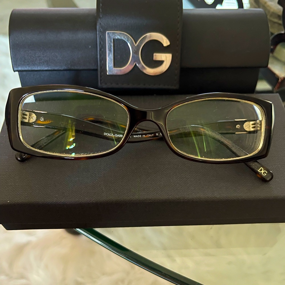 Dolce & Gabbana brown/tortoise glasses frames